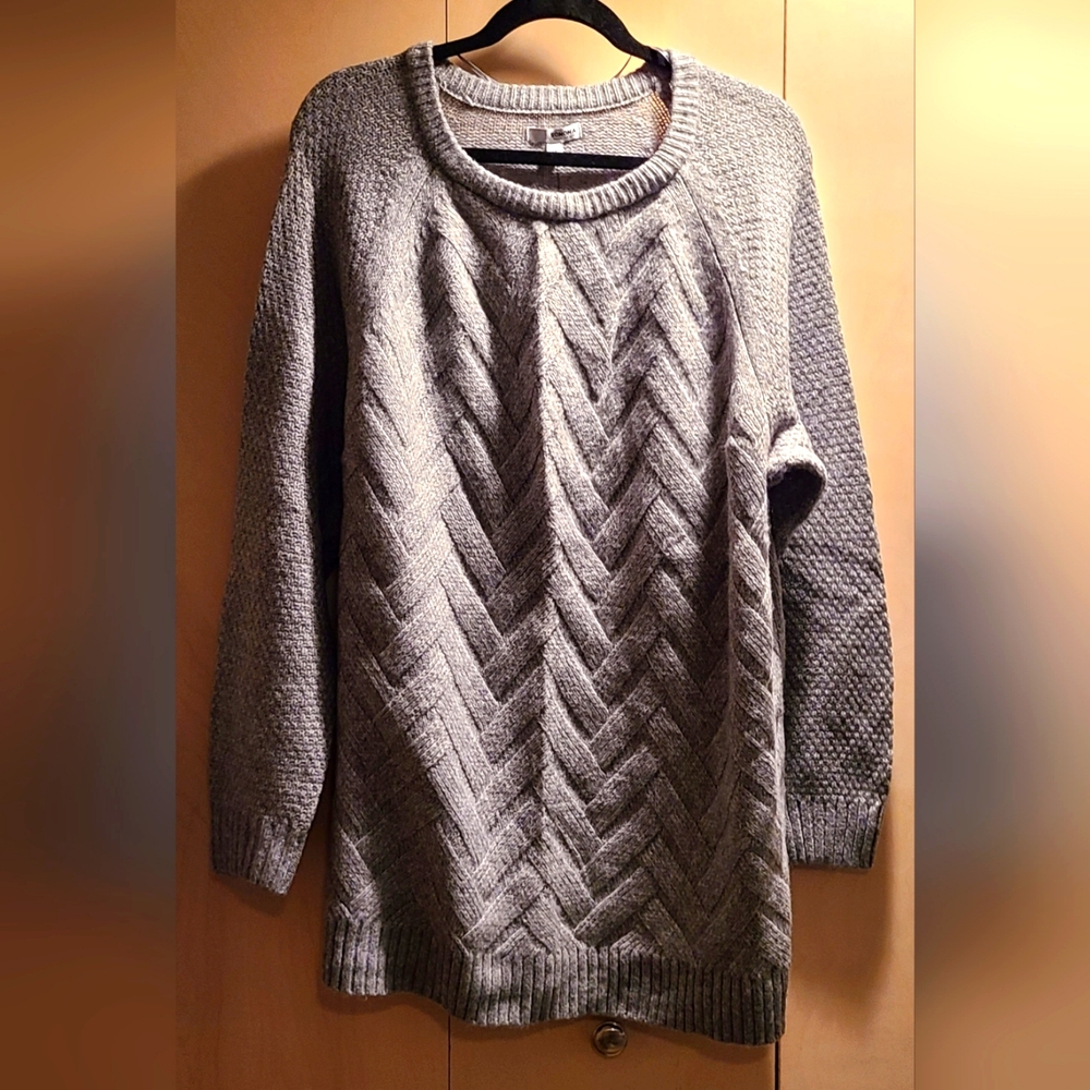 Women's Sonoma Sweater 2X New with Tags Gray
